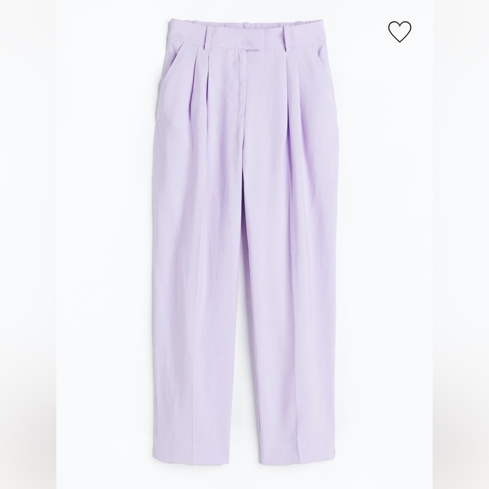 H&M Ankle Length Lavender Pants